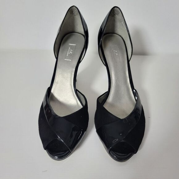 Anne Klein machikadee peep toe heels - Picture 2 of 15